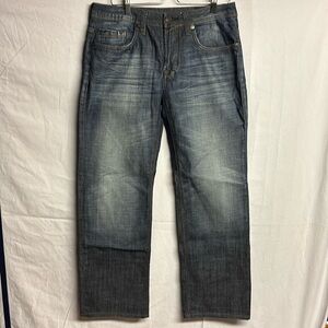 Buffalo by David Bitton Men’s Travis-x Basic Relaxed Stretch Jeans  Size 32x34